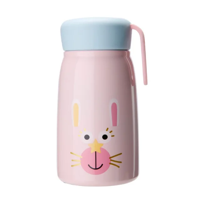 380 мл Термокружка Из Нержавеющей Стали для кормления детей мультяшный термос