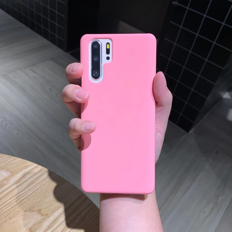 Однотонный матовый жесткий пластиковый чехол для телефона Xiaomi mi a1 A2 A3 9 9T Red Note 5 6 6A