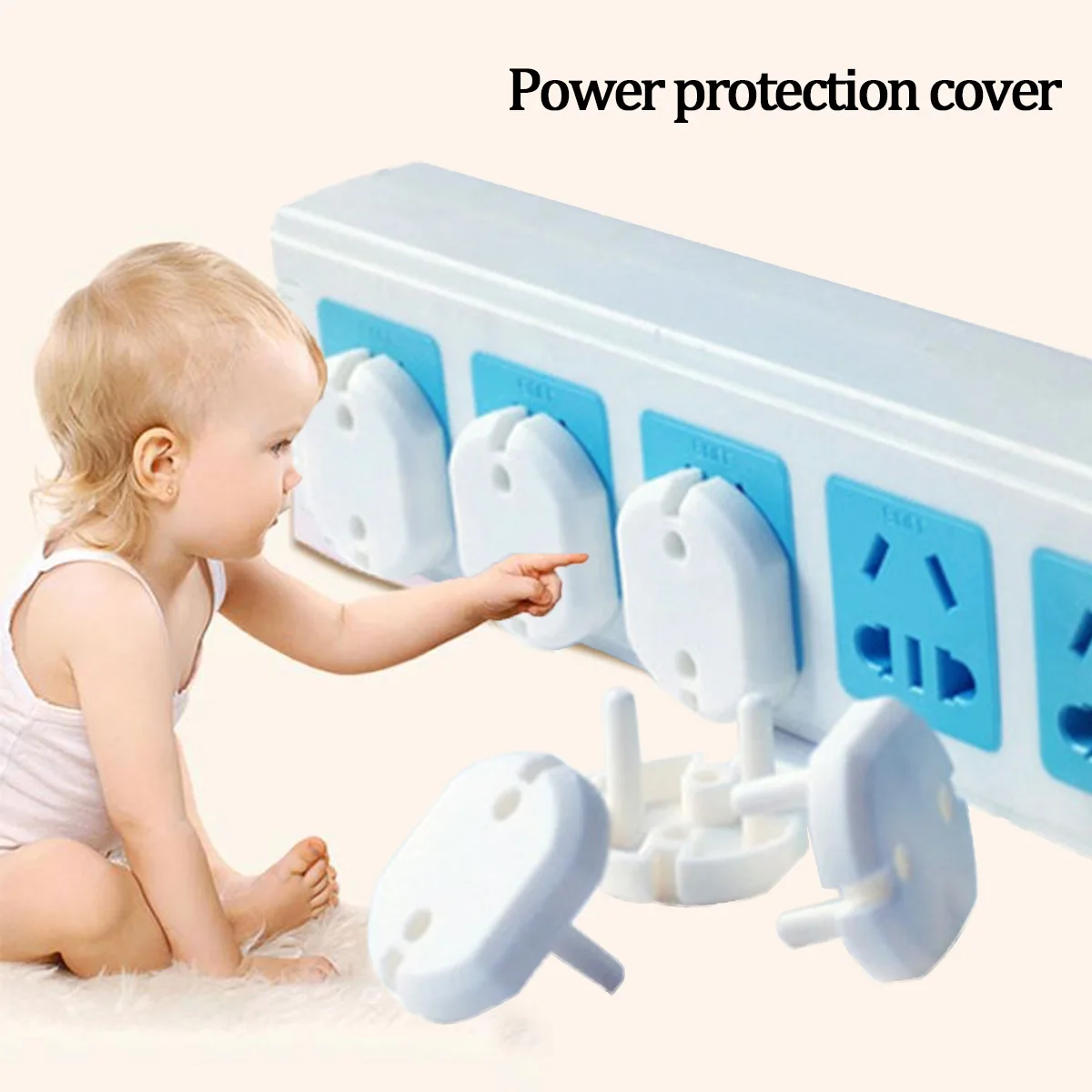 10 шт крышка ЕС Вилки протектор дети Безопасность электрические розетки защитные