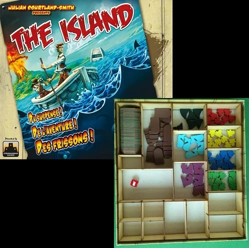 Деревянная коробка с разбитыми маркерами компактный органайзер для хранения