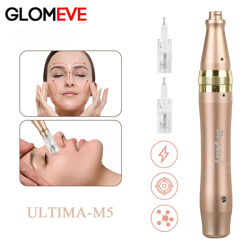 Д р ручка Ultima M5 C авто дермы машина микро Дерма роллер Системы терапии Microneedling пера