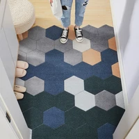 custom pattern freely cuttable doormat carpet hallway porch indoor floor printed pvc mat carpet waterproof non slip home doormat