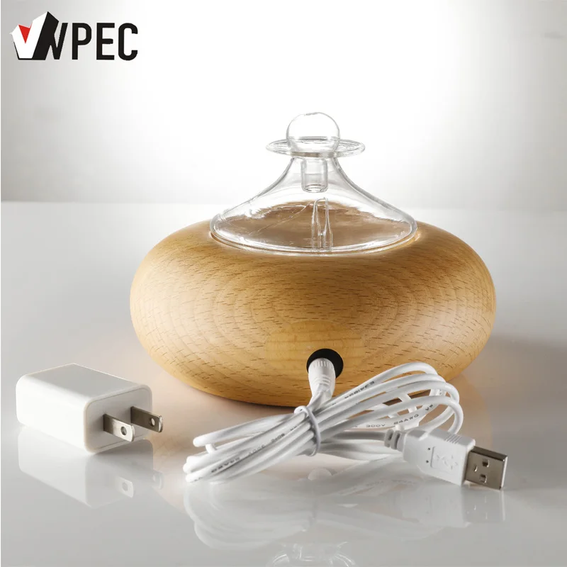 

VVPEC диффузор для эфирных масел, ароматический очиститель воздуха, деревянный и стеклянный очиститель для ароматерапии, аэрозольный распыли...