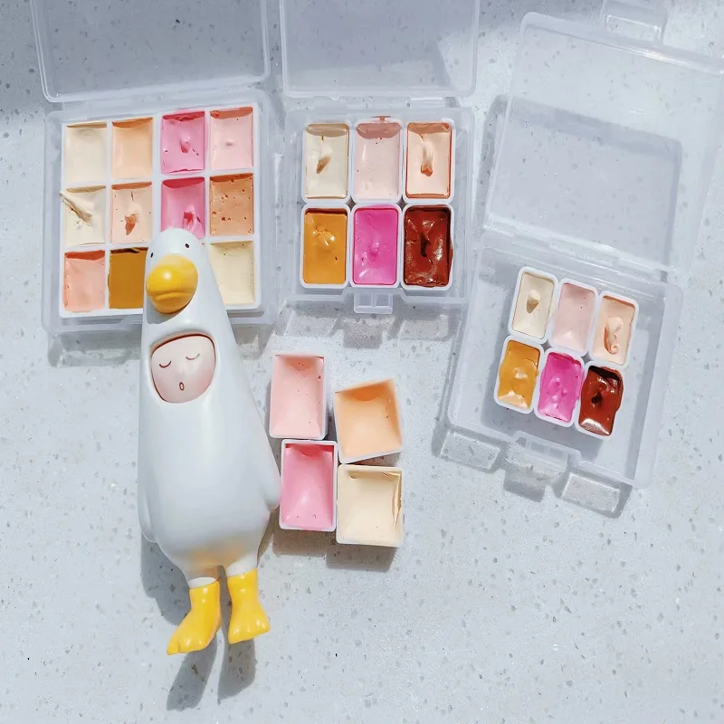 Подлинный холбеин телесного цвета цвет кожи акварельная краска Shiminke DS aquarela Aquarell