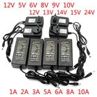 Адаптер питания, для светодиодный одного драйвера, 12 В, 5 В, 6 в, 8 в, 9 В, 10 в, 12 В, 13 в, 15 В, 24 В постоянного тока, 1 А, 2 А, 3 А, 5 А, 6 А, 8 А, трансформатор 220 В в 12 В