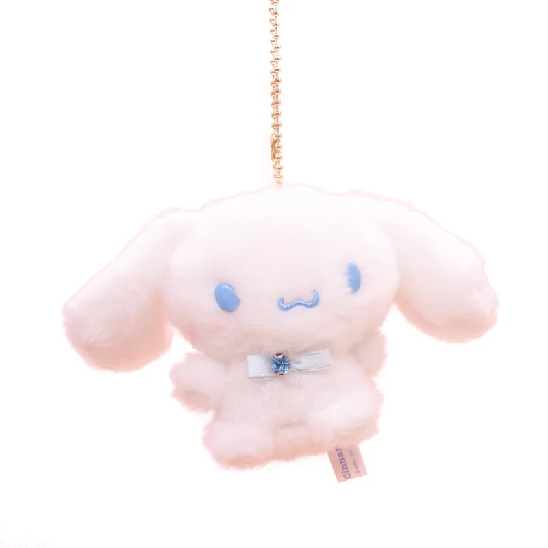 

10Cm Cartoon Sanrioed Plush Stuffetd Dolls Babycinnamoroll Japan Anime Plushie Keychain Bag Pendant Birthday Gift Toys for Girls