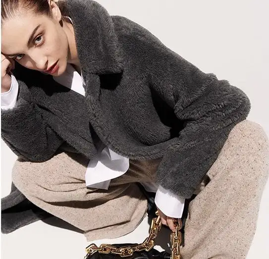 Хит продаж солнцезащитные очки в режиме реального режа овечьей шерстью тренчи