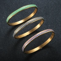 trendy blackredgreen enamel bracelet bangle colorful oil dripping bracelet for wemen lady daily jewelry gift dropshipping