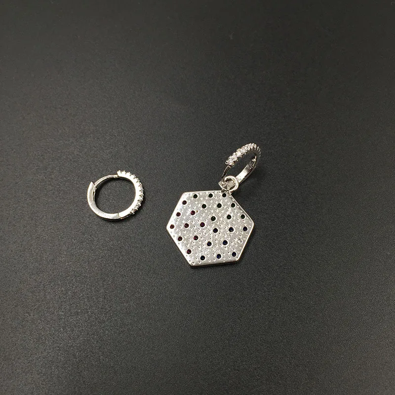 Модные Винтажные Асимметричные красочные серьги с микро