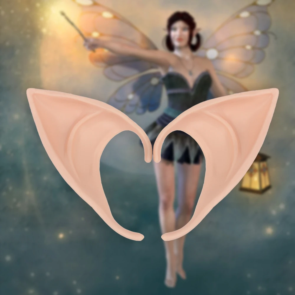 

1 пара, эльфийские уши из латекса для Хэллоуина