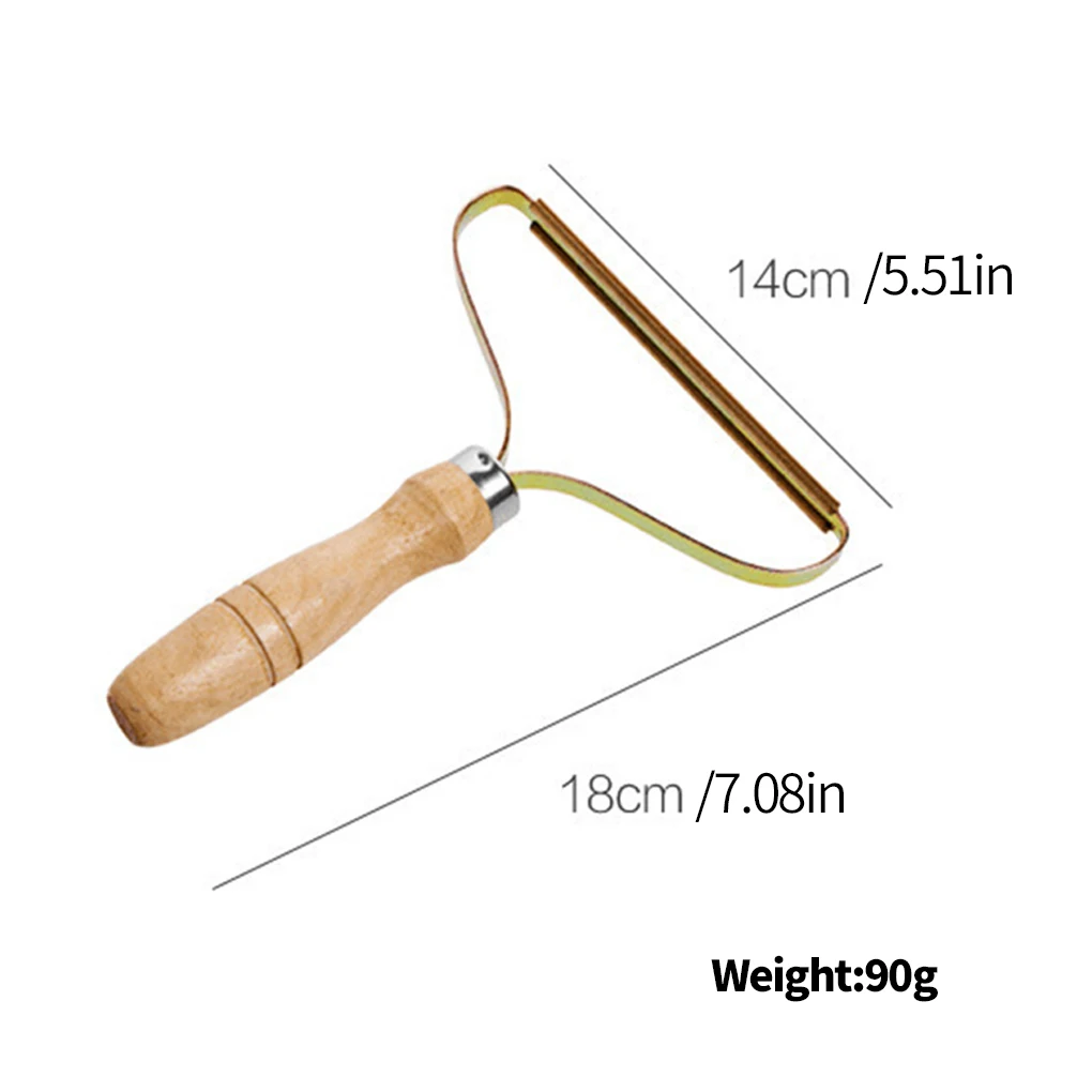 

Portable Lint Remover Clothes Sweater Fuzz Shaver Brush Copper Head Coat Lint Removal Tool