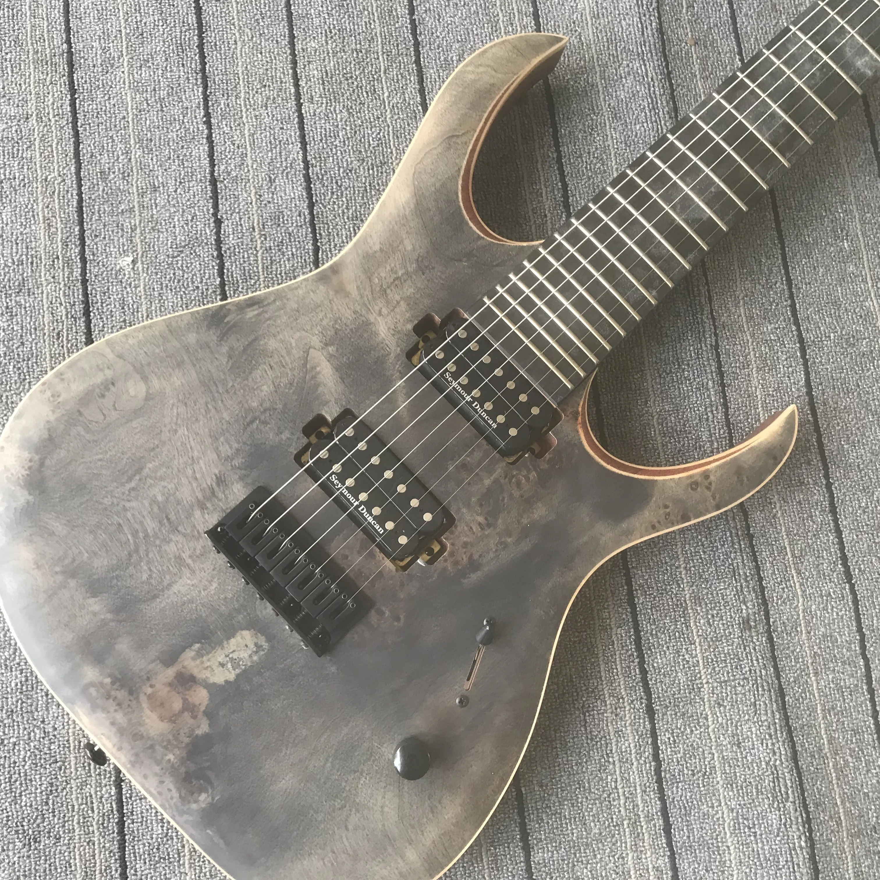 Китайская Заводская гитара Модель Duvell Корпус Сапеле Бесплатная доставка|Гитары|