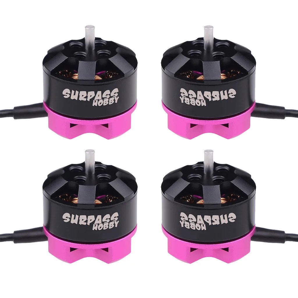 4 шт. SURPASSHOBBY 1103 kv 2S бесщеточный двигатель для RC FPV гоночный Дрон модель аксессуары