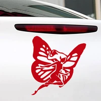 cute butterfly fairy auto sticker vinyl car sticker decal wholesale