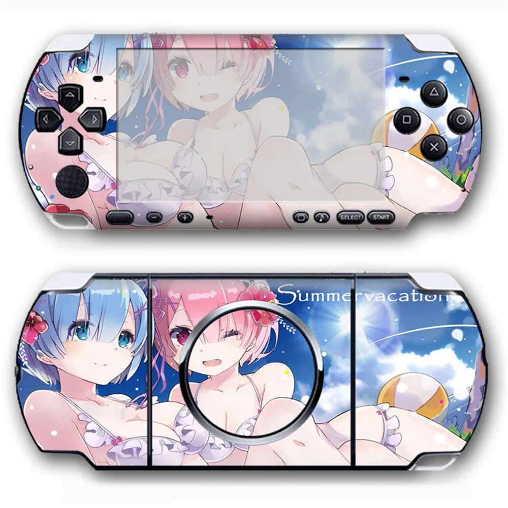 Виниловая наклейка из ПВХ для PSP 3000