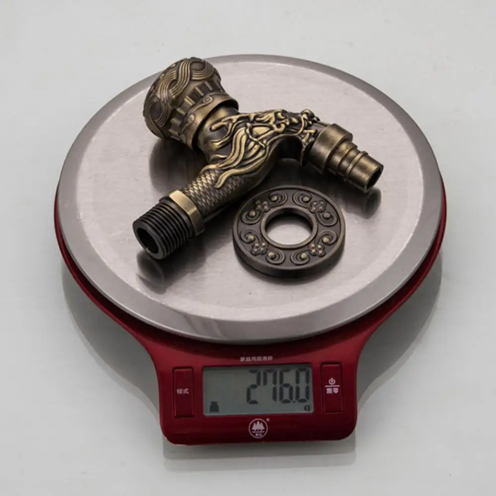 Смеситель для сада античный бронзовый настенный декоративный смеситель 1 шт. |