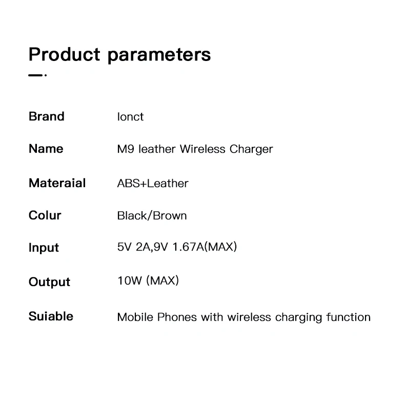 IONCT 10 Вт Быстрое Qi Беспроводное зарядное устройство для iPhone 11 pro X XR XS Max 8 USB беспроводная зарядка для samsung зарядное беспроводной коврик