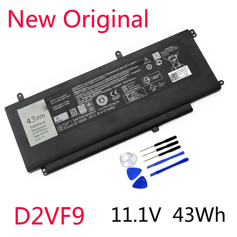 

Korea Cell D2VF9 Laptop Battery For Dell Inspiron 15 7547 7548 For Vostro 5459 Sereis 0PXR51 0YGR2V P41F P68G 4P8PH PXR51