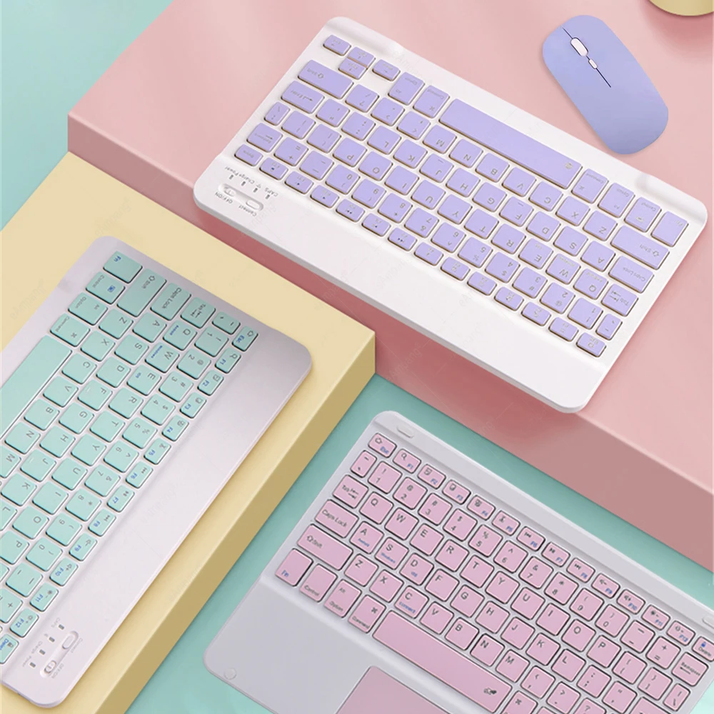 Клавиатура Teclado с поддержкой Bluetooth русская Арабская Корейская испанская для Android