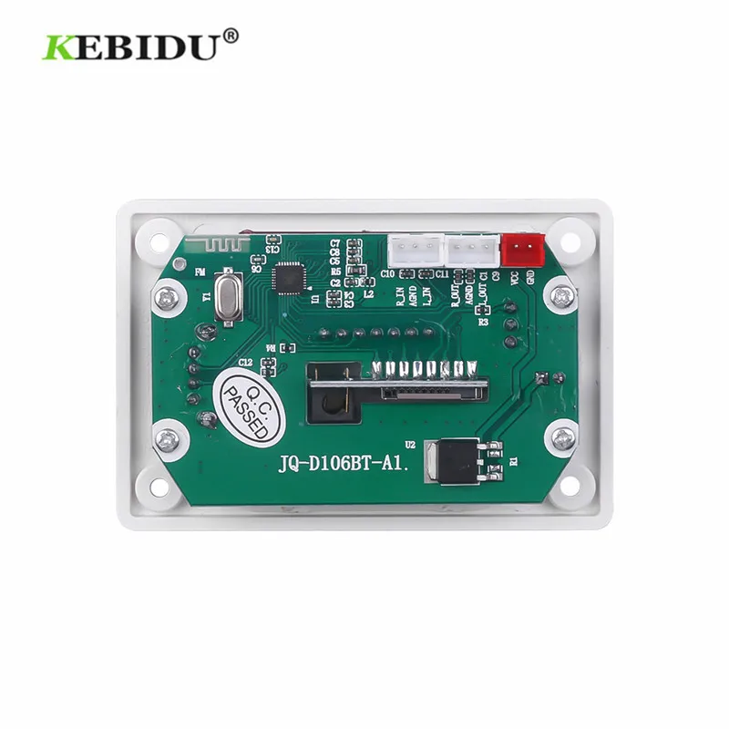 DC 5V 12V MP3 плеер декодер плата Bluetooth 5.0 Автомобильный USB модуль записи FM AUX радио для