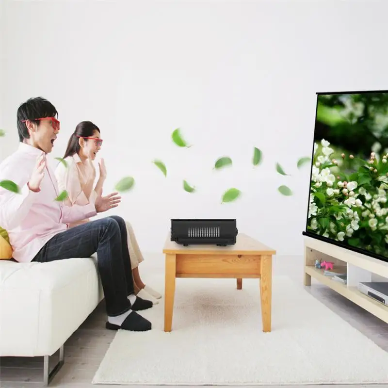 Портативный мини-проектор S280 3D HD светодиодный кинотеатр для домашнего