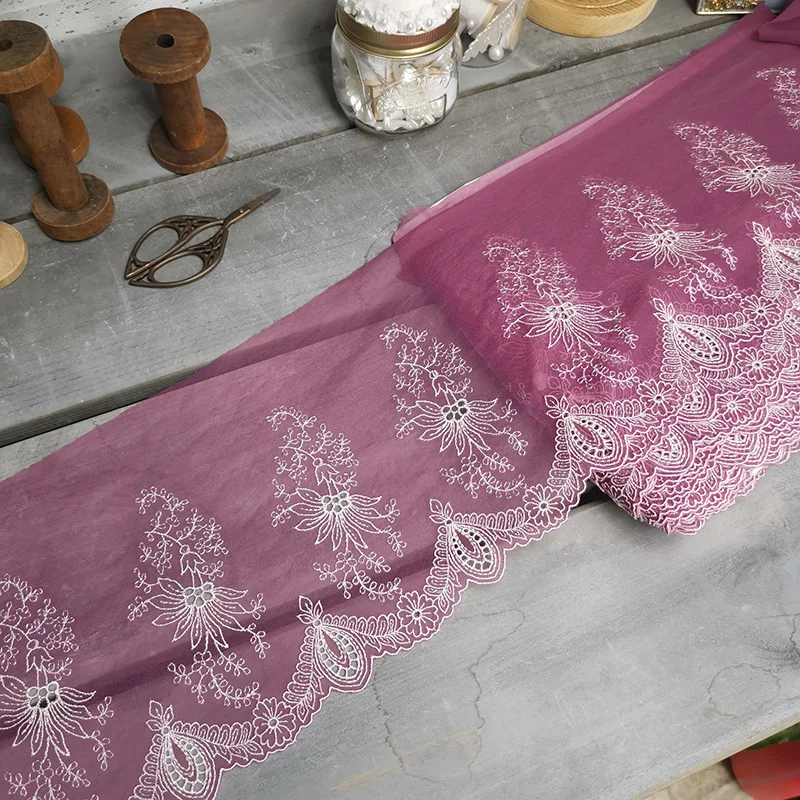 2 м DIY аксессуары для одежды аппликация с кружевной отделкой швейная ткань