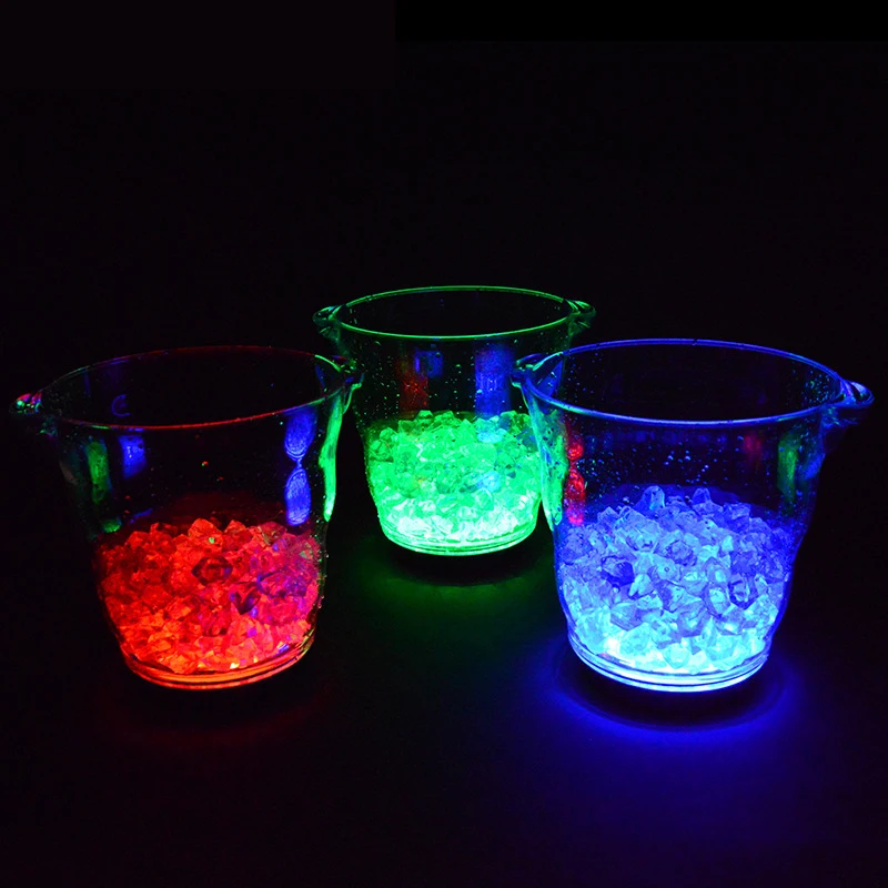 Светодиодное ведро для льда 4 9 л перезаряжаемое светящееся устройство