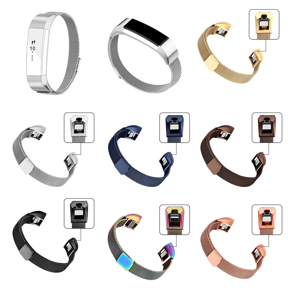 

Магнитный сменный ремешок из нержавеющей стали для часов fitbitta VH99