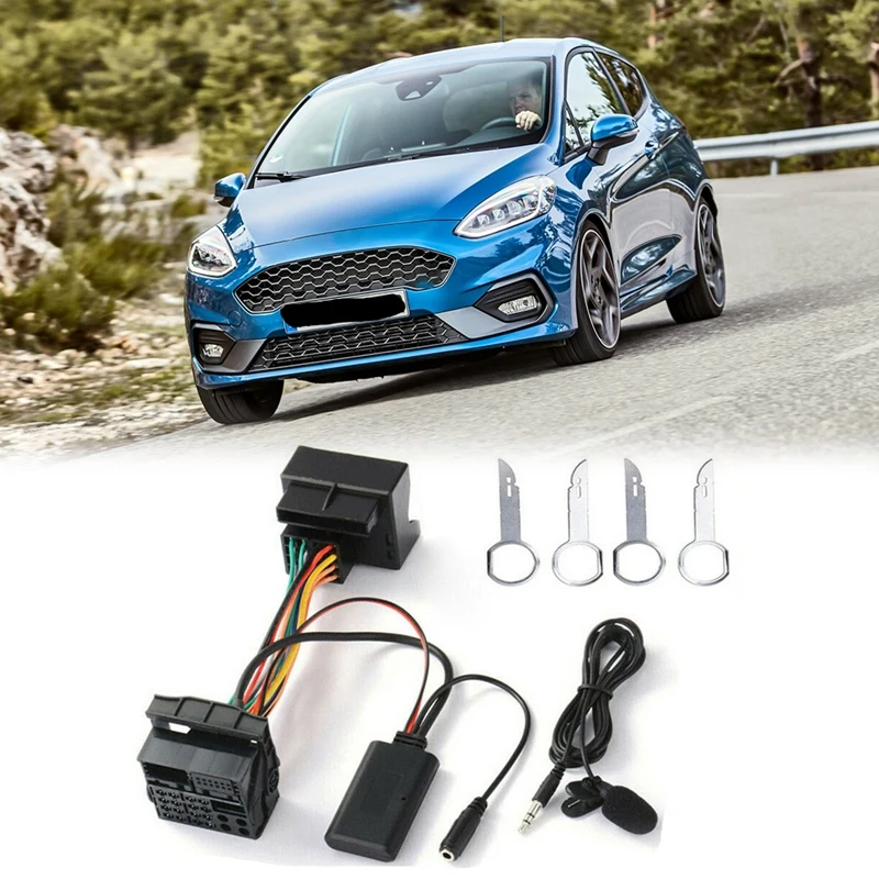 Автомобильный Кабельный адаптер o Bluetooth для Ford Fiesta Focus Mondeo Kuga Sony 6000CD радио поток