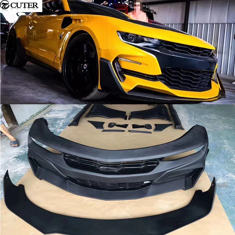FRP из углеродного волокна переднего бампера v стиля задний бампер боковые юбки