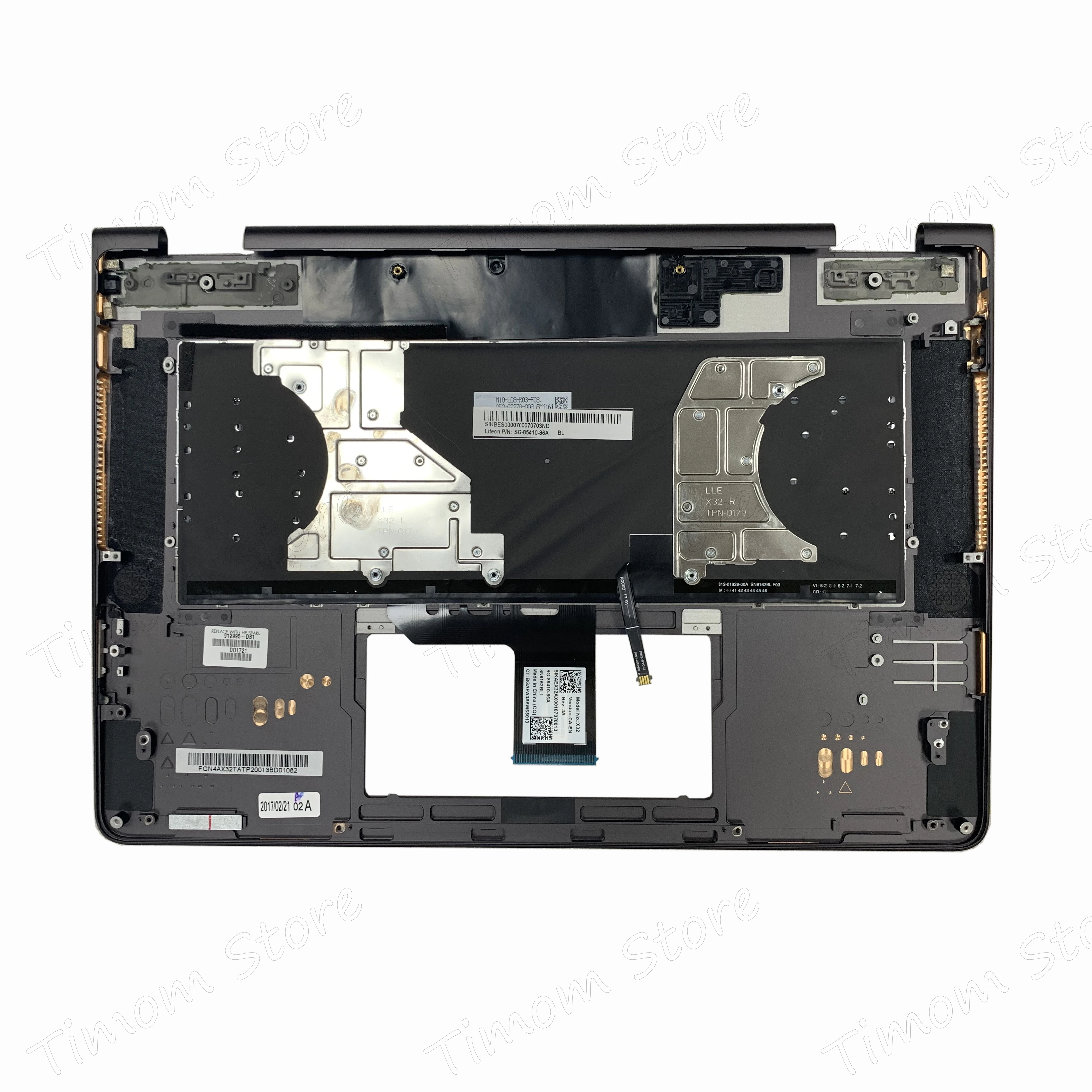 912995 DB1 для HP Spectre 15 BL BL012DX совершенно новый точный ноутбук черный C верхняя