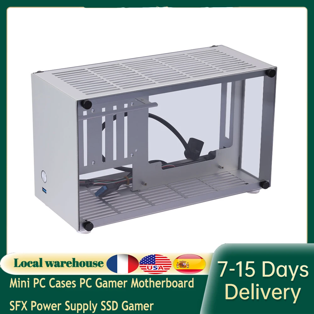  Мини-корпуса для ПК, материнская плата для ПК, источник питания SFX, игровой шкаф для SSD, графические карты, компьютерное шасси для настол…