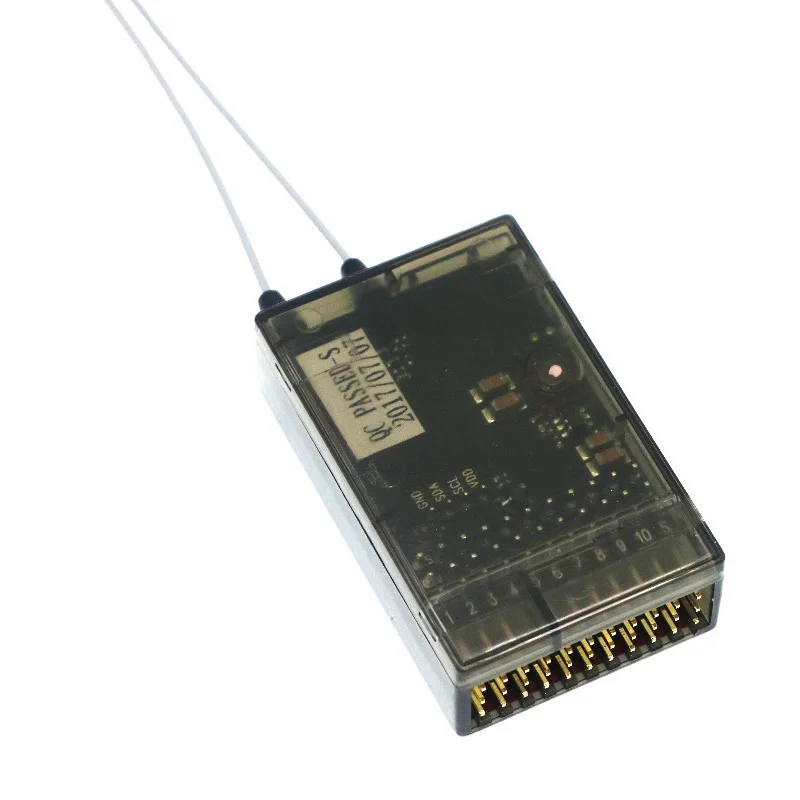 RadioLink R12DS 12CH 12 канальный приемник 2 4 ГГц для AT10 передатчик летательный аппарат