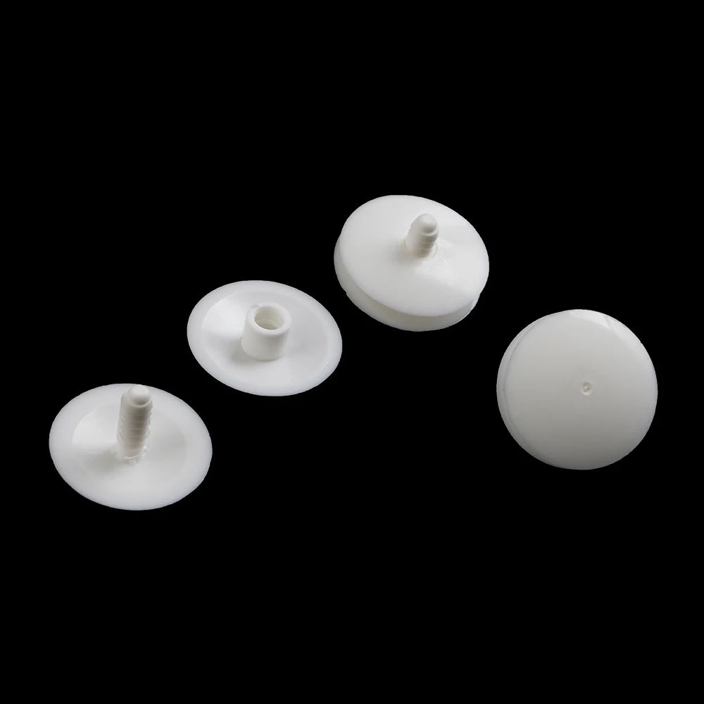 Пластиковая прозрачная белая крепежная Пряжка картонная гайка кнопка заклепки