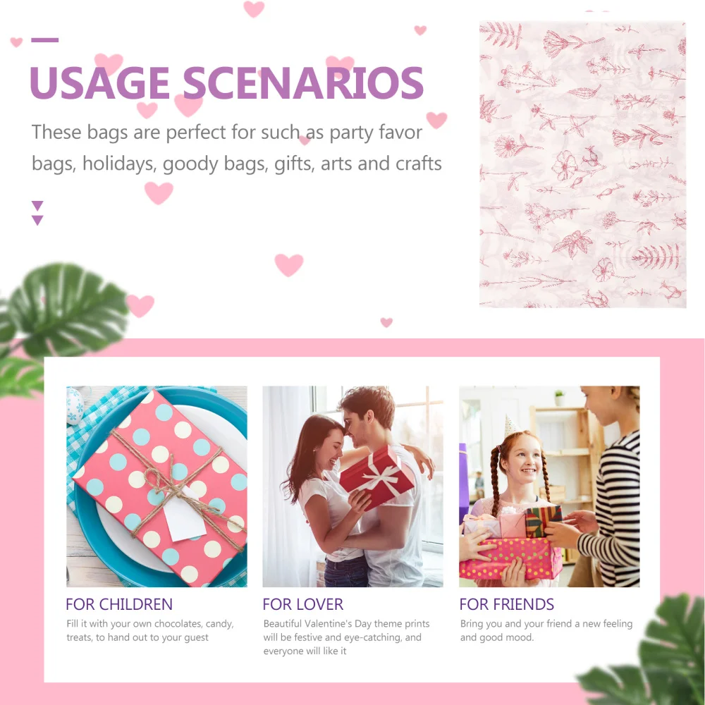 

5 Sheets Cake Sandwich Wrapping Paper Baking Paper Portable Packing Oilpaper