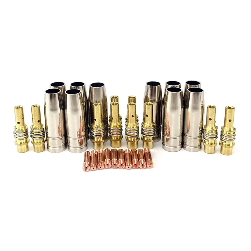 

30 Pcs Consumables for 15 AK Welding Torch for Household Farm Small Shop Projects Abrasion-resistant Lightweight