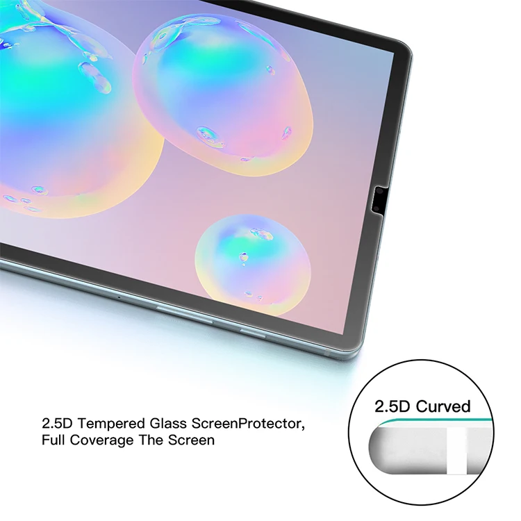 Защита экрана для Samsung Galaxy Tab S6 10 5 T860 T865 SM 2.5D Закаленное стекло Защитная