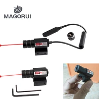 magorui red dot laser sight for rifle scope 635 655nm with 11mm 20mm picatinnyweaver mount for glock accessories