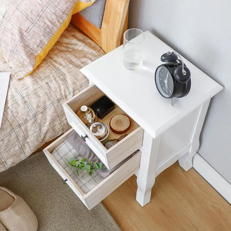 Тумбы Спальня мебель европейского сплошная деревянная прикроватная тумба