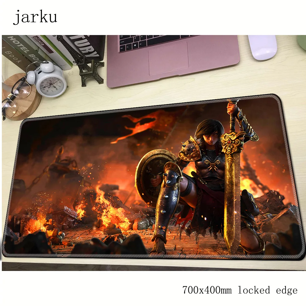 smite mousepad gamer 700x400X3MM gaming mouse pad large Customized notebook pc accessories laptop padmouse ergonomic mat | Компьютеры и