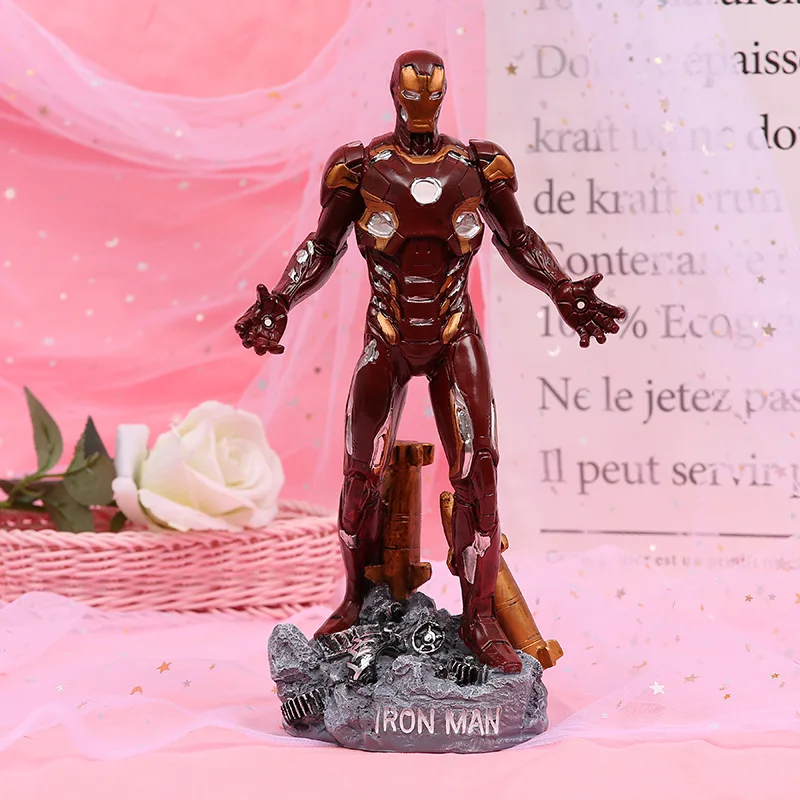 Горячие игрушки Marvel Мстители супер герой Человек паук Фигурки ПВХ человек паук фигурка Коллекционная модель игрушки 25 см