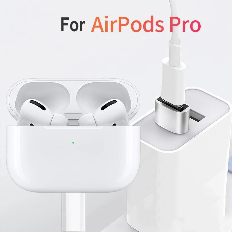 For iPhone 12 Mini 11 Pro Max Phone Charger PD Cable USB 3.0 to Type-C Adapter For AirPods Pro Mobile Phones USB C OTG Connector