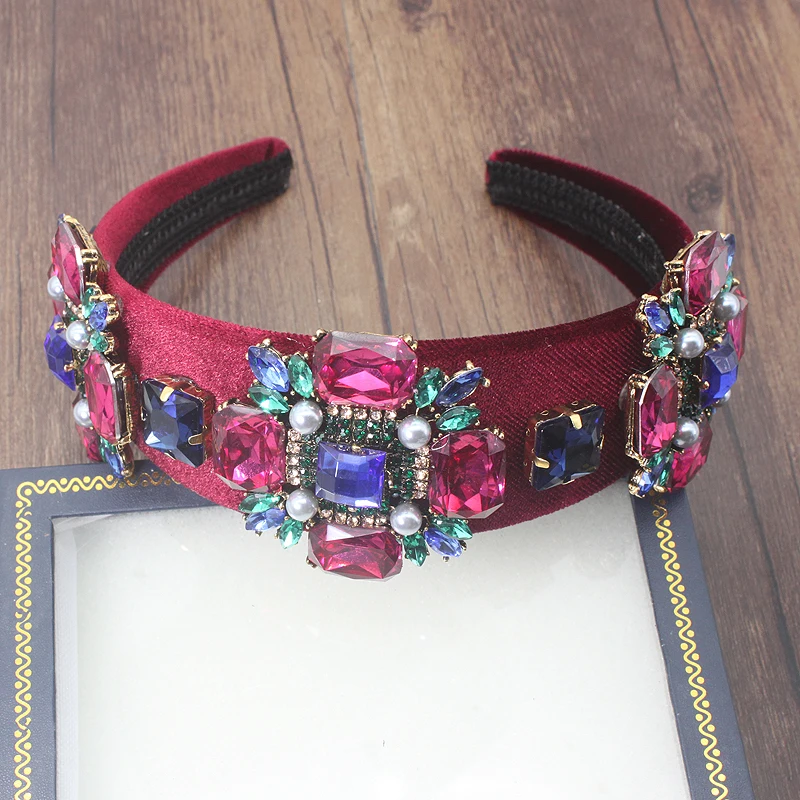 Женская повязка на голову в стиле барокко | Украшения и аксессуары