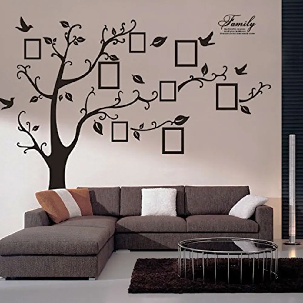 3D фоторамка Дерево большие детские наклейки на стену настенные съемные для детей