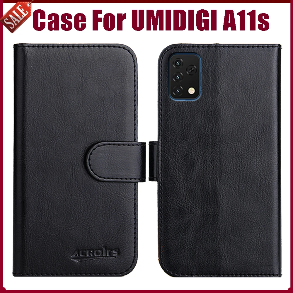

Горячая распродажа! Чехол UMIDIGI A11s 6,53 ", модный флип-чехол 6 цветов, мягкий кожаный чехол-кошелек для UMIDIGI A11s, чехол для телефона, сумка-держател...