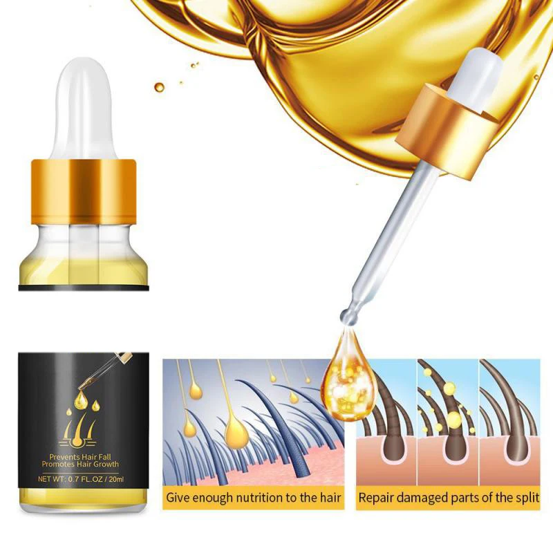 

Ginger Fast Hair Growth Serum Essential Oil Anti Preventing Hair Lose Liquid Damaged Hair Repair Growing