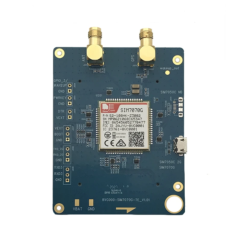 New&ampOriginal SIM7070G Evolution Kit TE KIT+SIMCOM EVB KIT 7070G LTE CAT.M(eMTC)&ampNB-IoT&ampGSM wireless development board |
