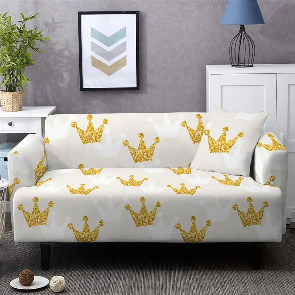 Чехол для дивана Homesky Crown универсальный нескользящий чехол | Дом и сад