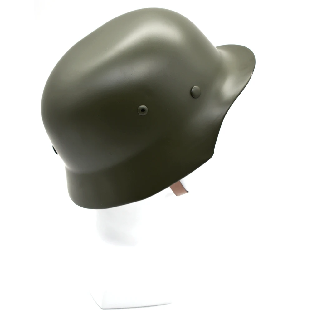 Тактический немецкий шлем M35 военный спецназа для страйкбола черный зеленый