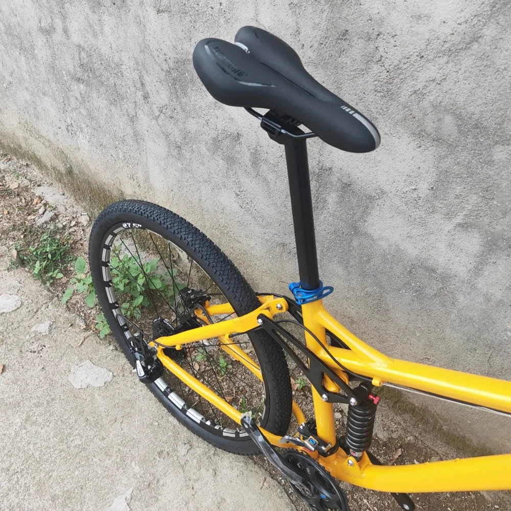 27 скоростей M370 гидравлические тормоза полная подвеска рама bicicleta горный велосипед 27,5
